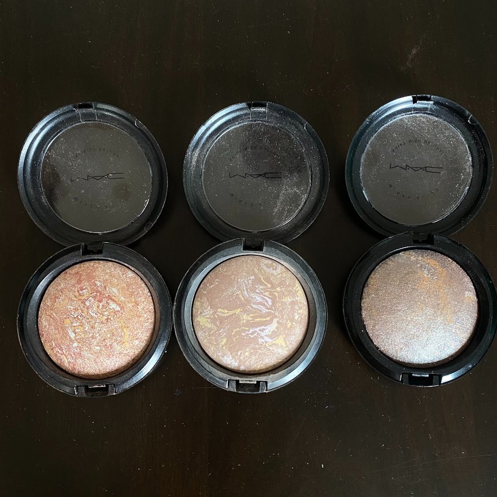 MAC three shimmer bronzer bundle